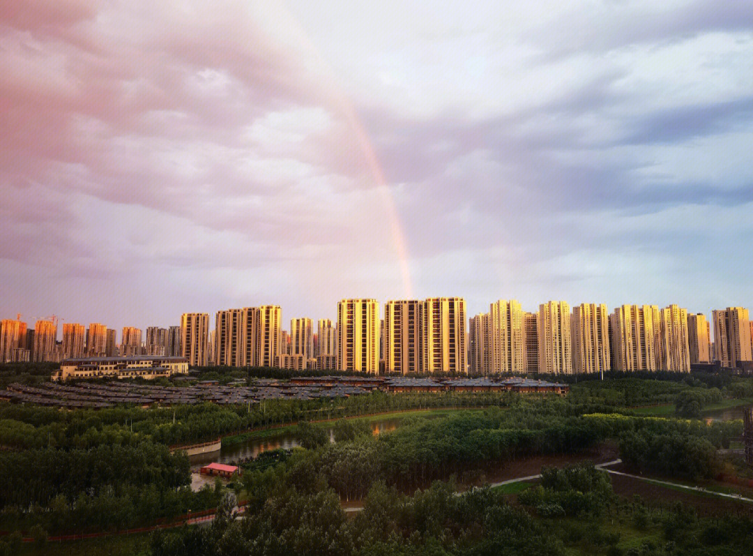 雨后天晴早晨图片