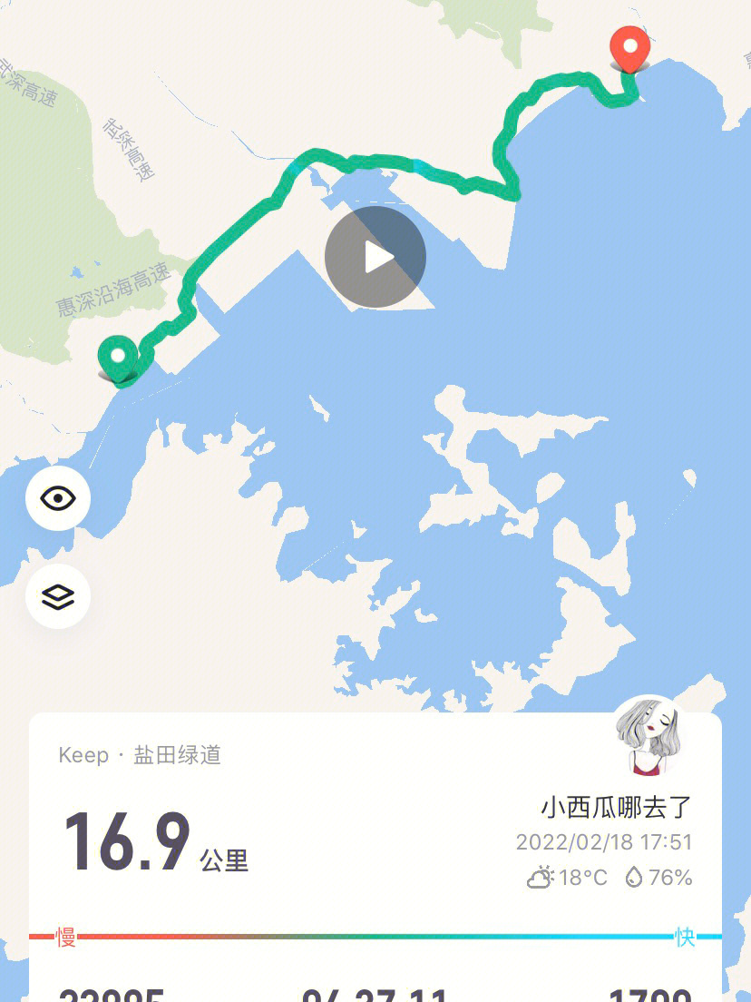 海滨栈道徒步路线图片