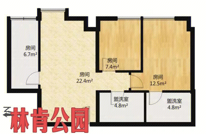 林肯公园平面图图片