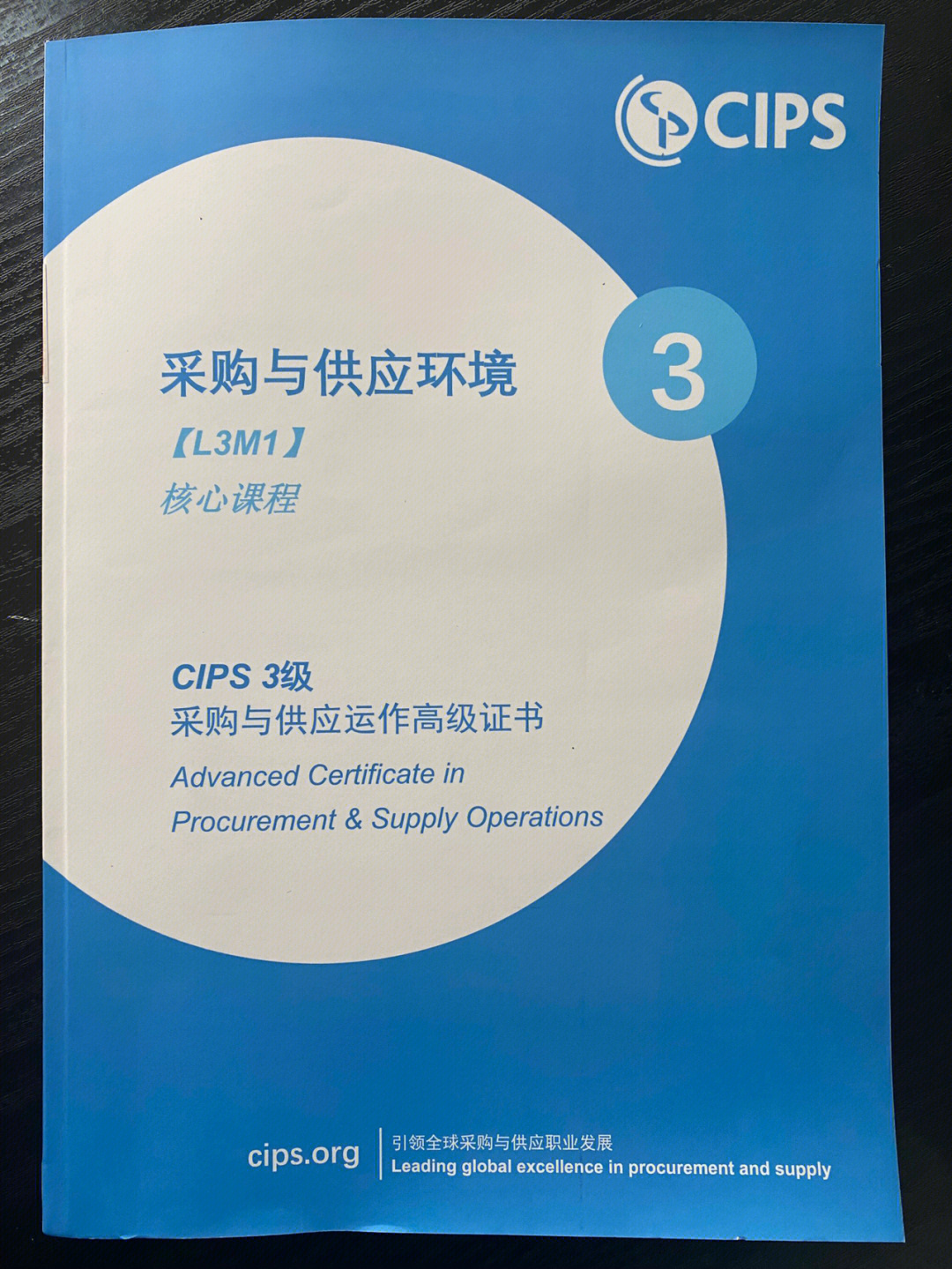 cips采购经理证书图片