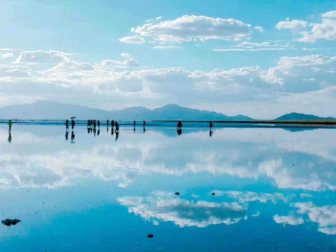 茶卡盐湖海拔多少图片