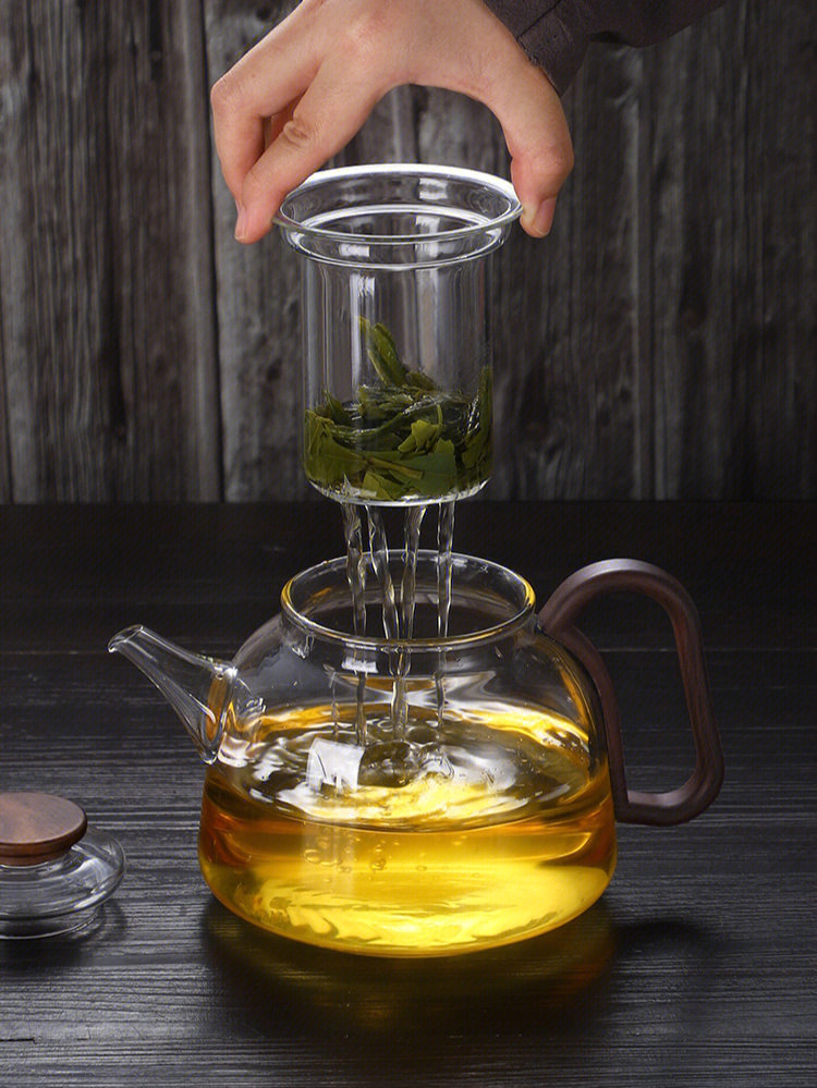 玻璃茶壶煮茶器家用耐高温功夫茶具茶水分离电陶炉烧水单壶高硼硅茶壶