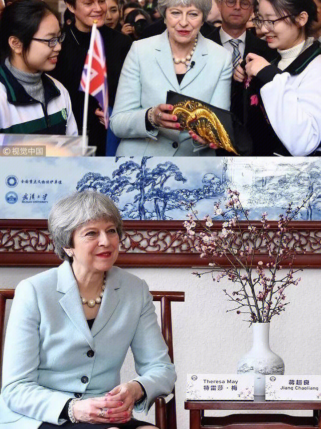 梅姨 英国首相图片