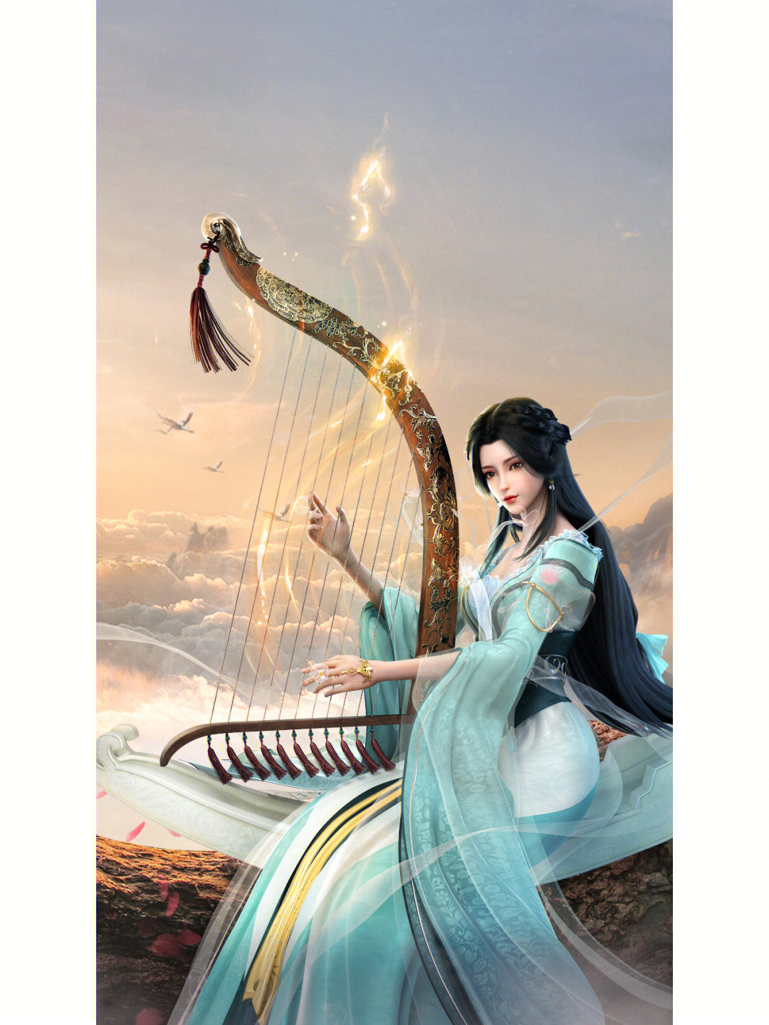 姜立壁纸星辰变动画温柔似水梦中情人