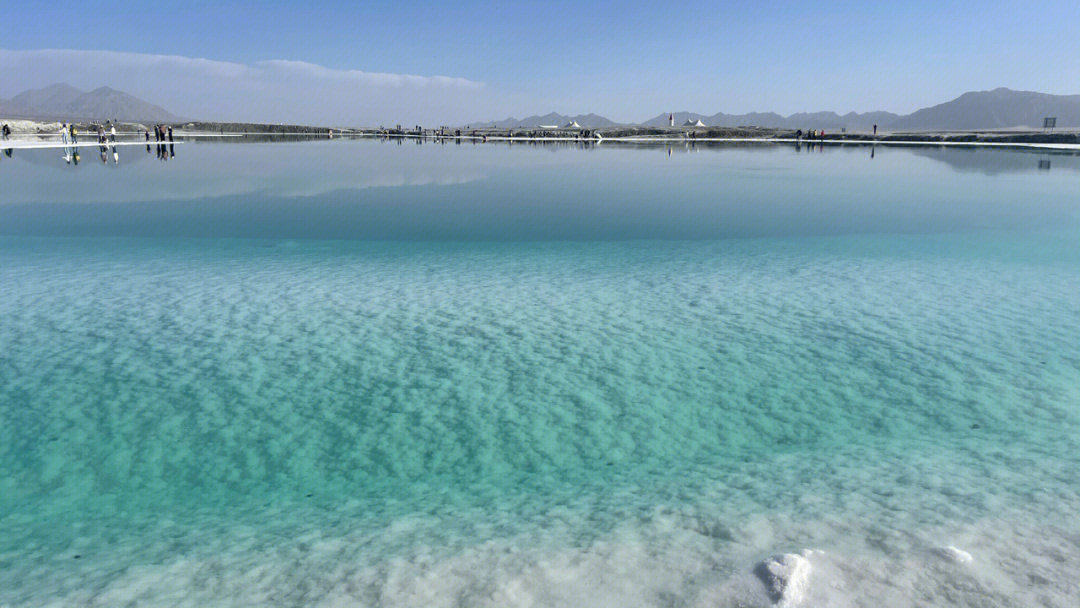 青海的盐湖也太美了吧