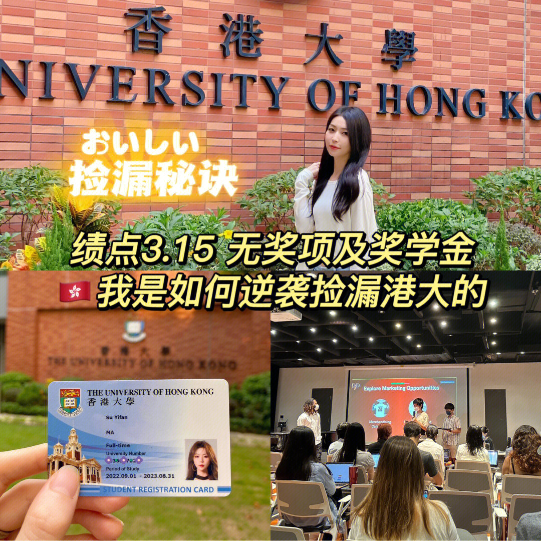香港大学个人简介样板图片