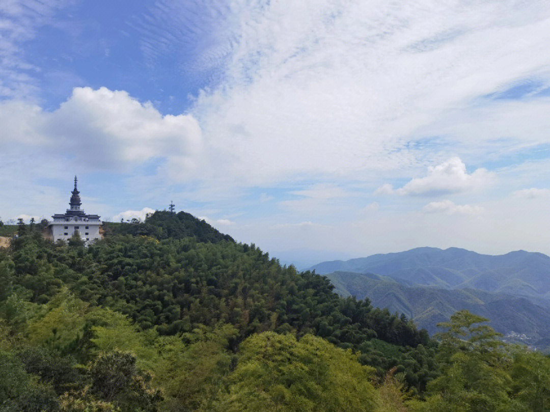 余杭径山寺海拔图片