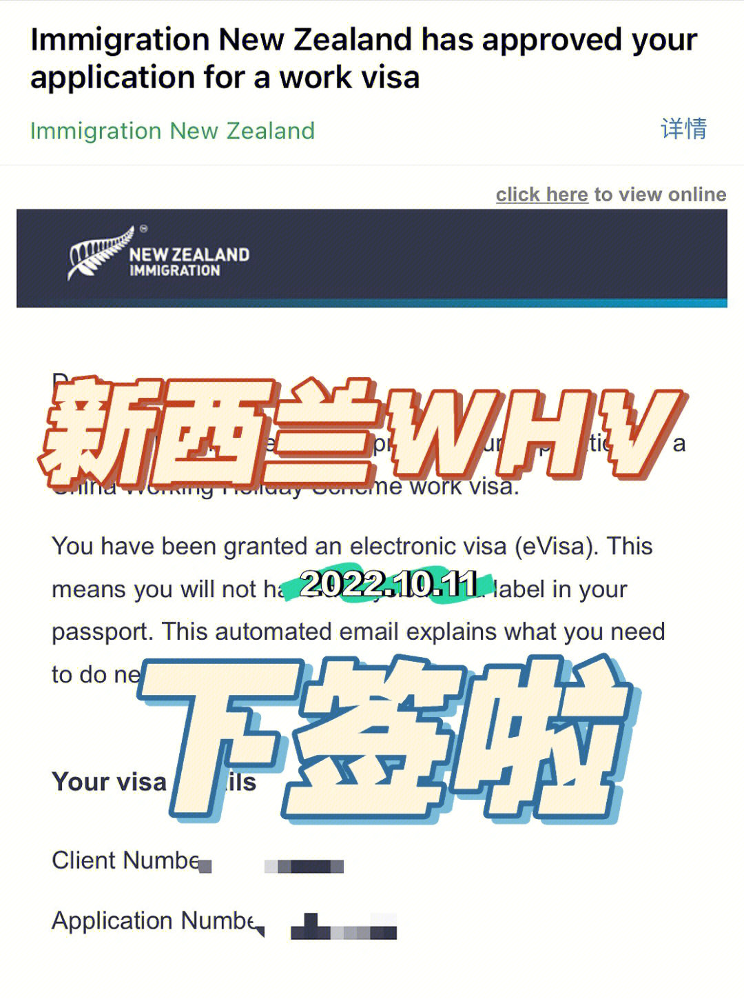 新西兰whv存款证明要求 小红书