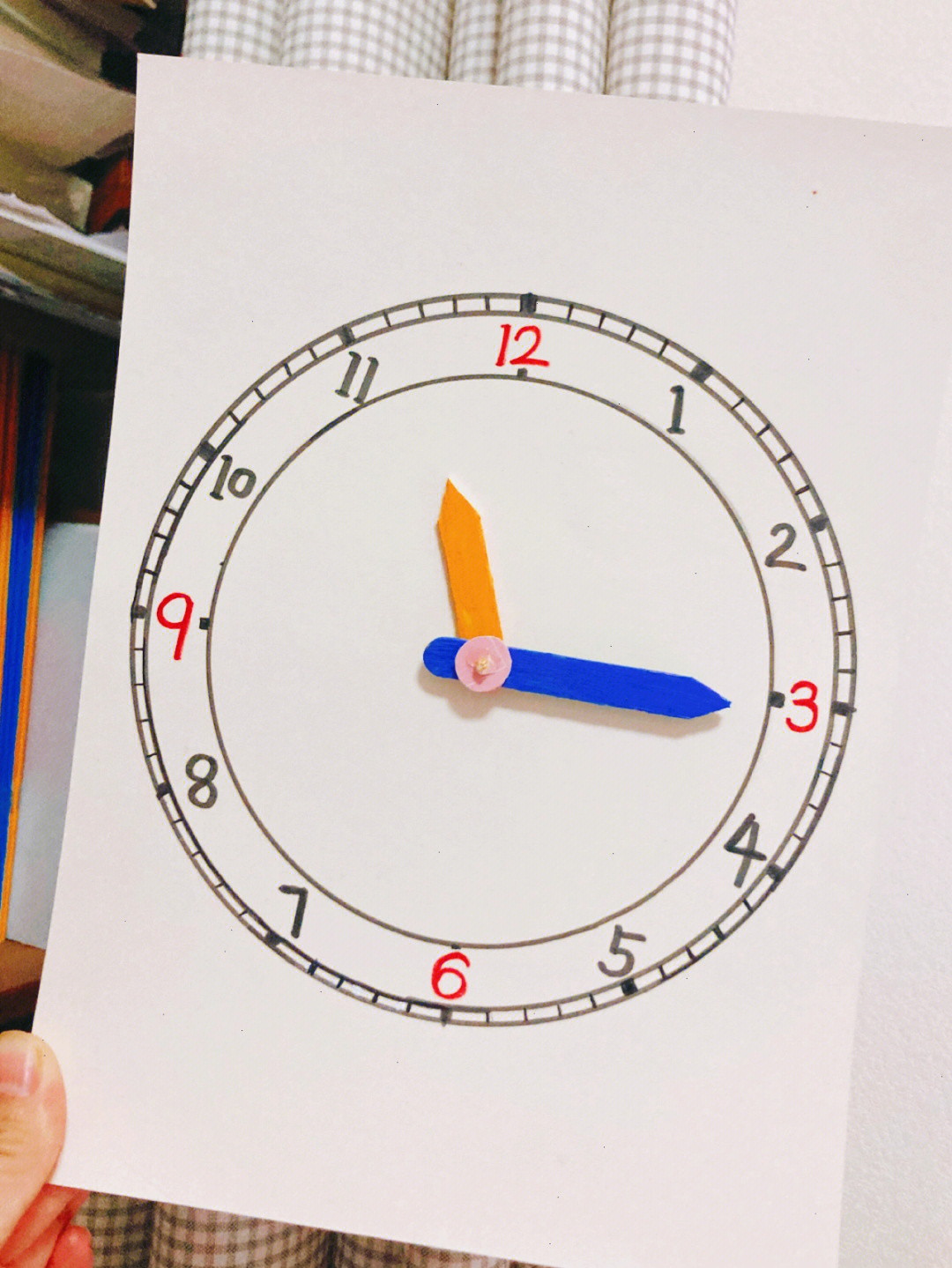 钟表手工制作方法图片