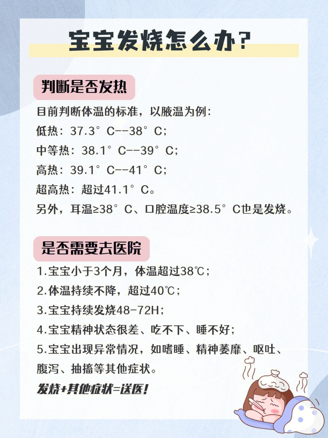 宝宝发烧怎么办终究没逃过麻腮风第8天定律