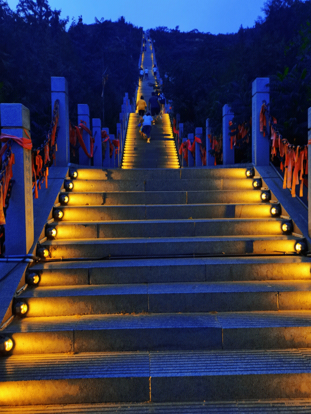 唐尧古镇 夜景图片