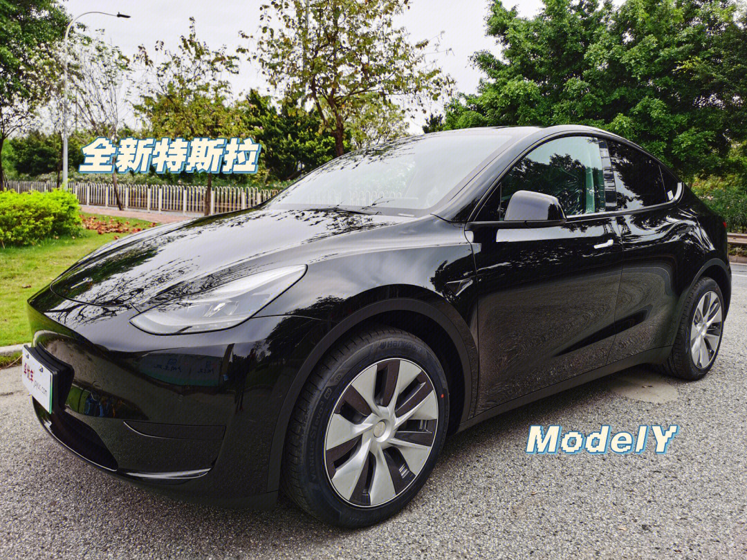 全新特斯拉modely黑外黑内现车