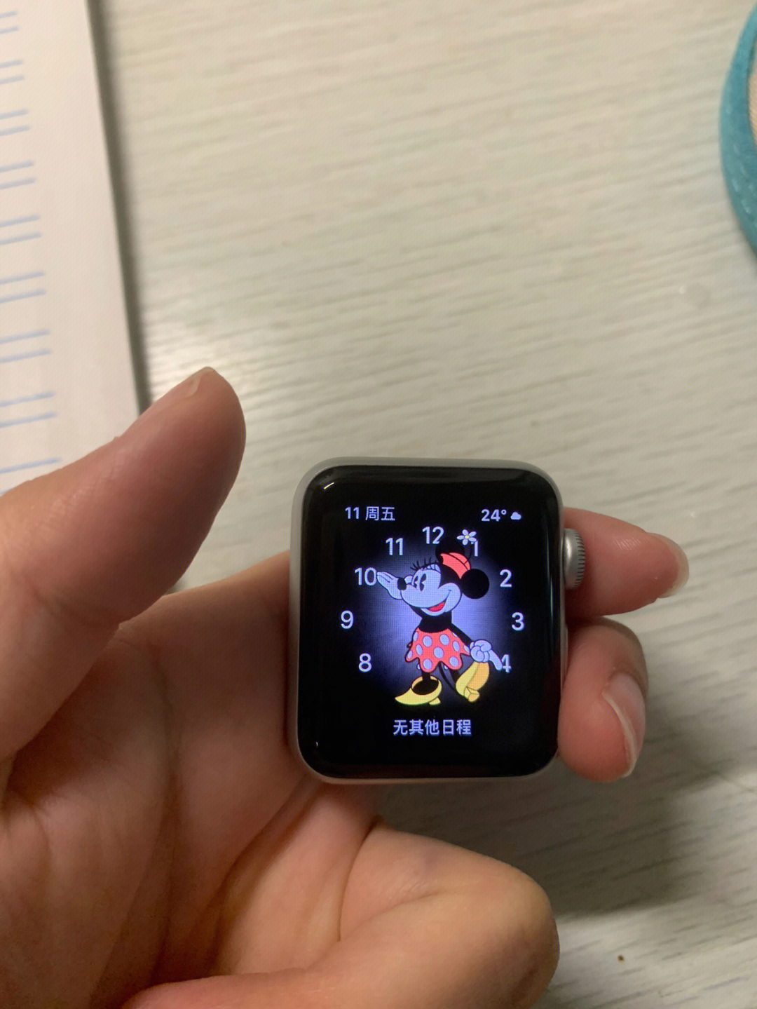 apple watch3,以前朋友过生日送的,戴了一段时间不想戴了