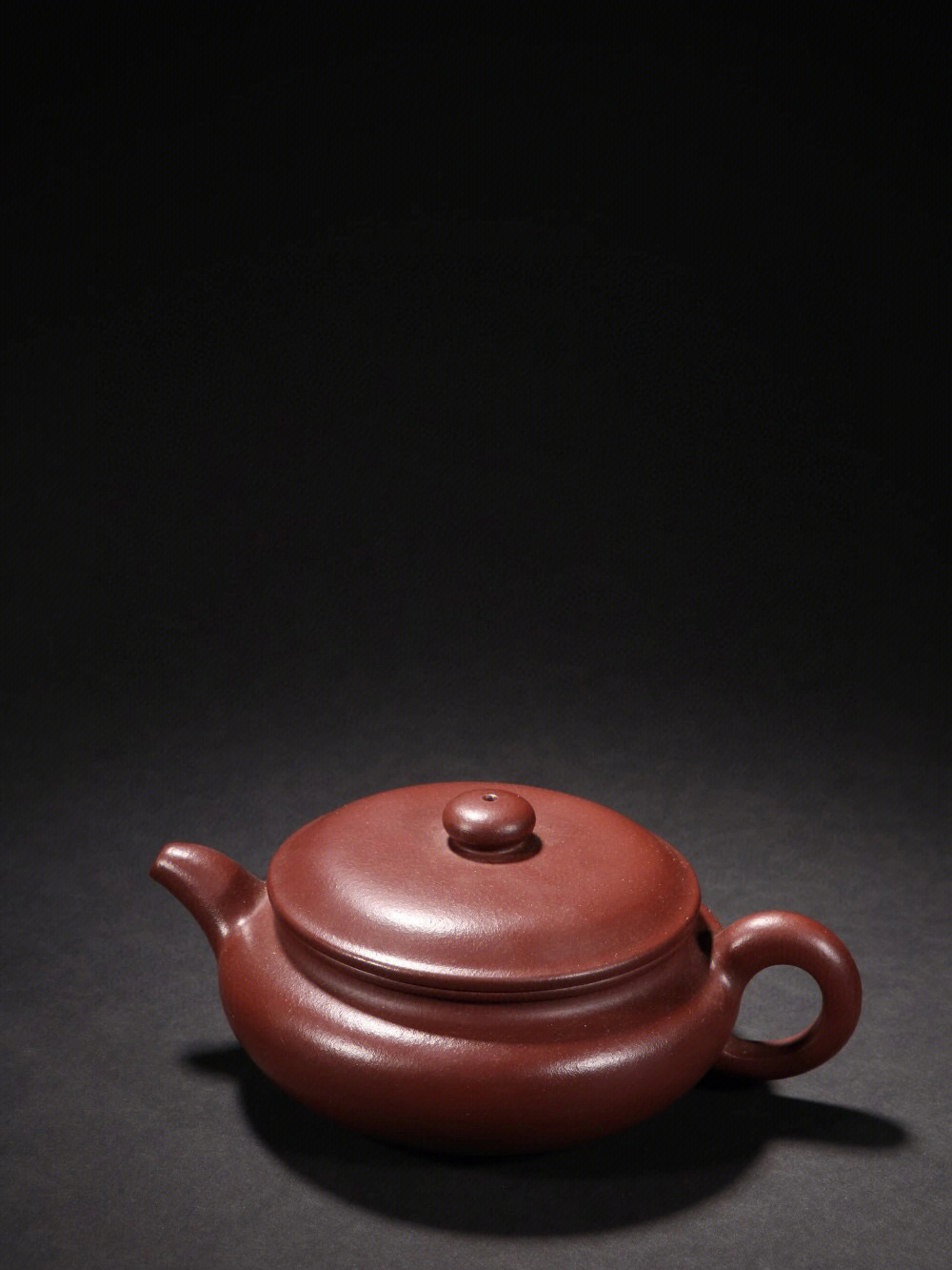 顾景舟款紫砂素纹茶壶