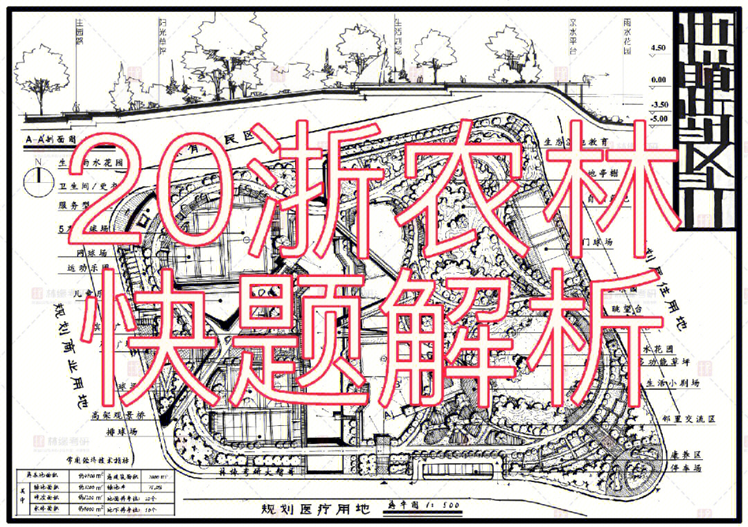 浙江农林大学2016快题图片