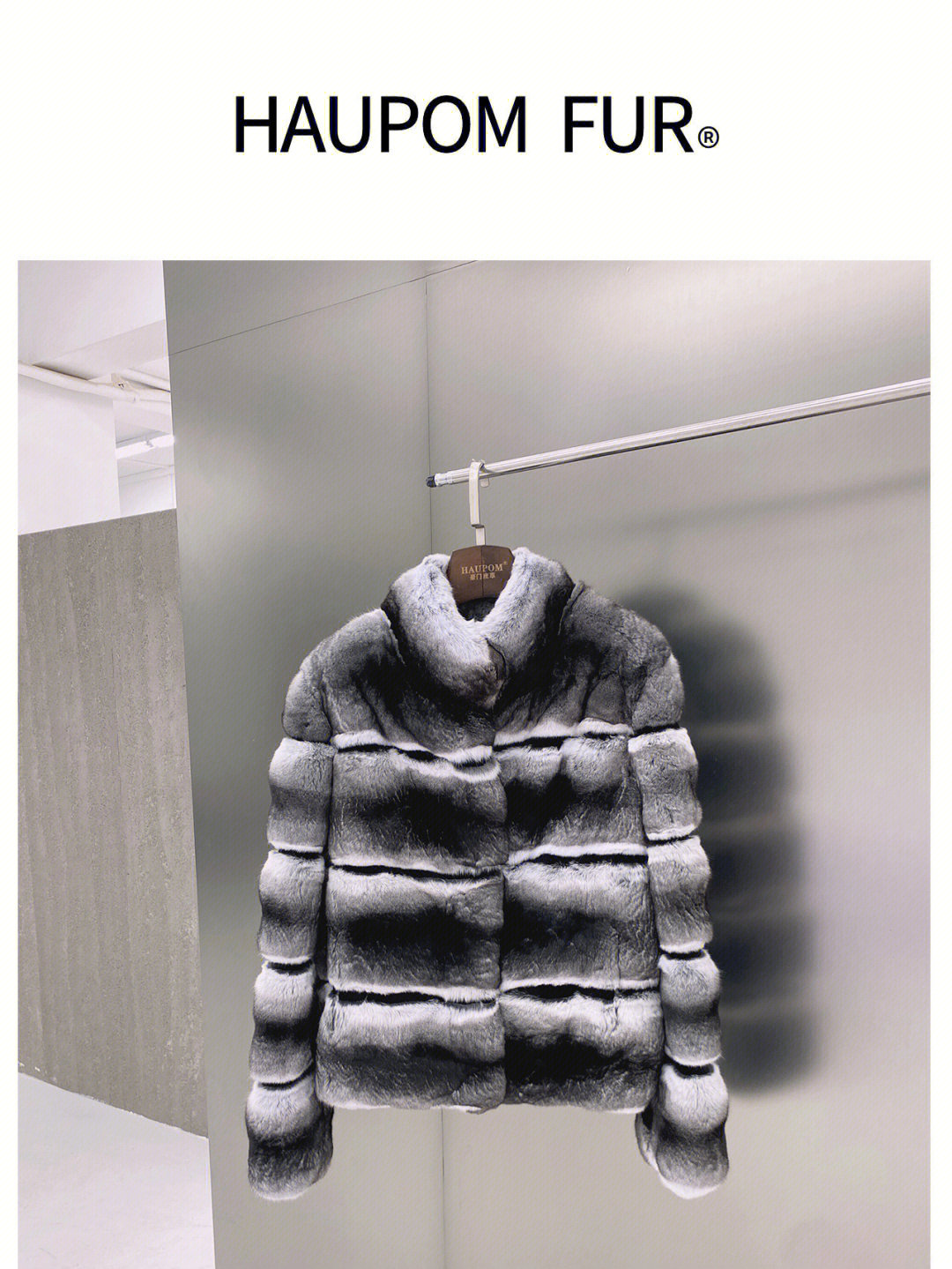 韩国品牌公司订单整皮龙猫皮草外套