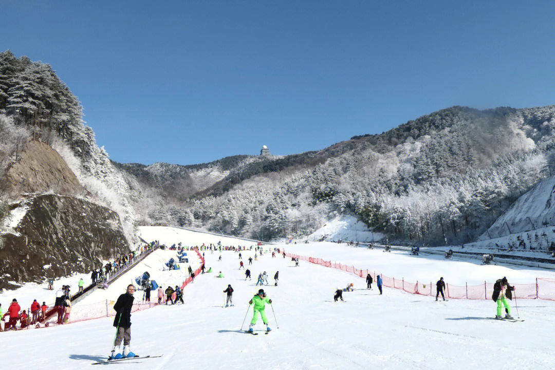 大明山滑雪场图片