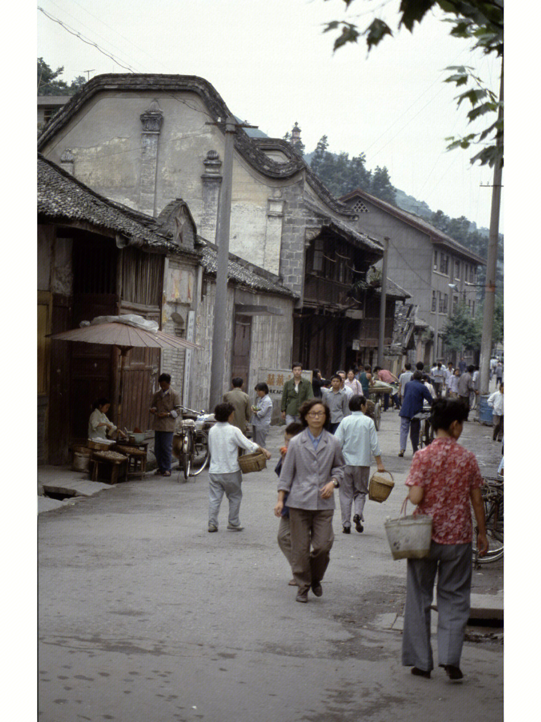 老四川记忆1985年乡镇生活