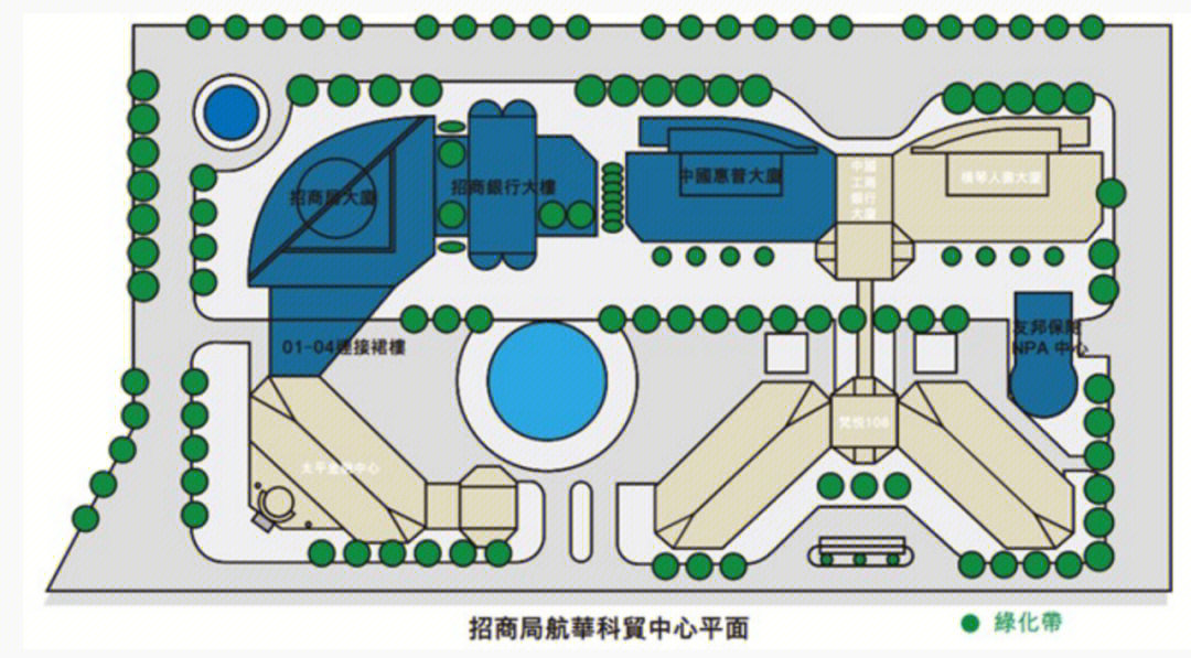 招商中心平面图图片