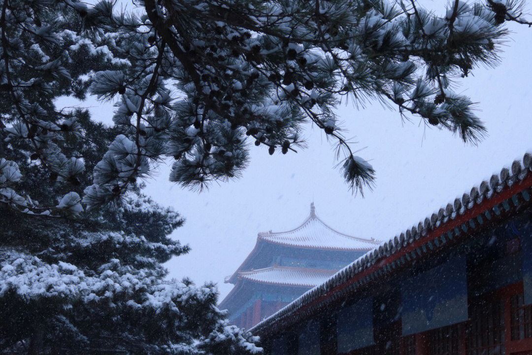 故宫雪景壁纸横屏图片