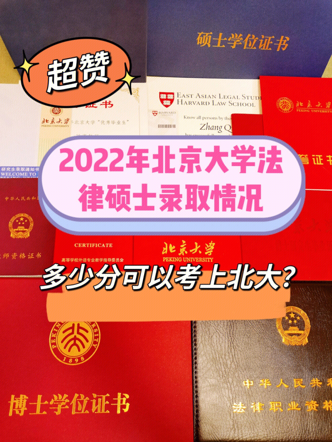 2022年北京大学法律硕士