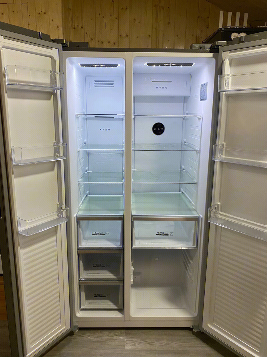美菱冰箱排水孔在哪里图片