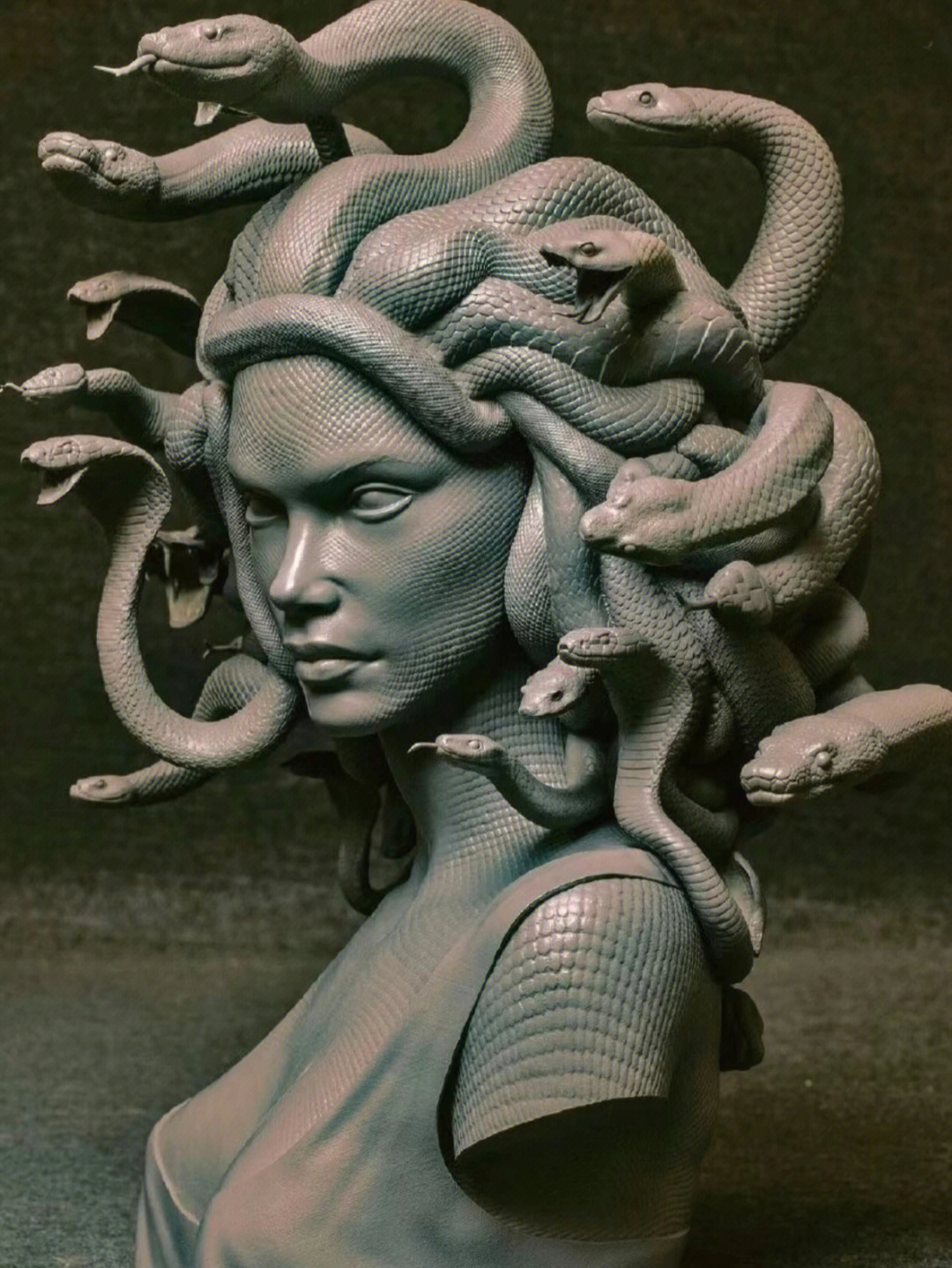 蛇美人系列美杜莎的蛇骨链