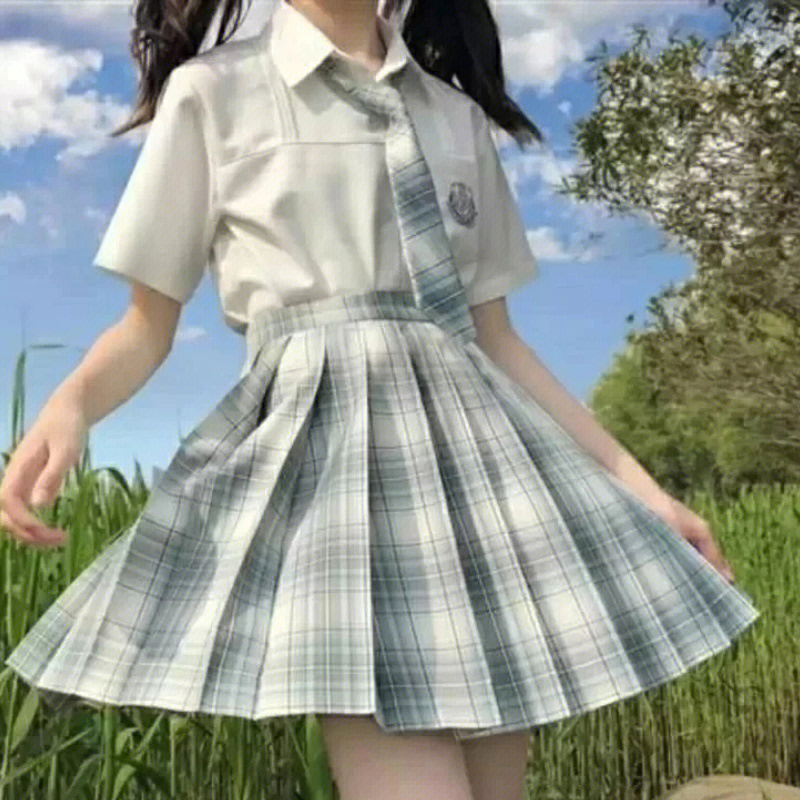 jk制服女孩的三人闺蜜头像