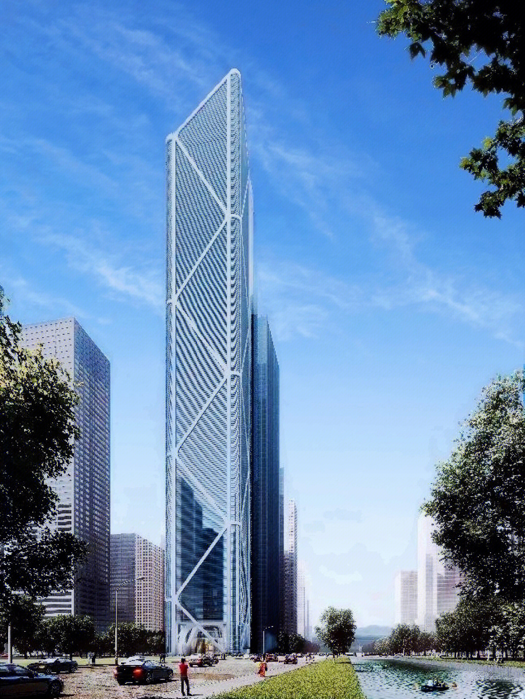 广州琶洲cbd高楼封顶图片