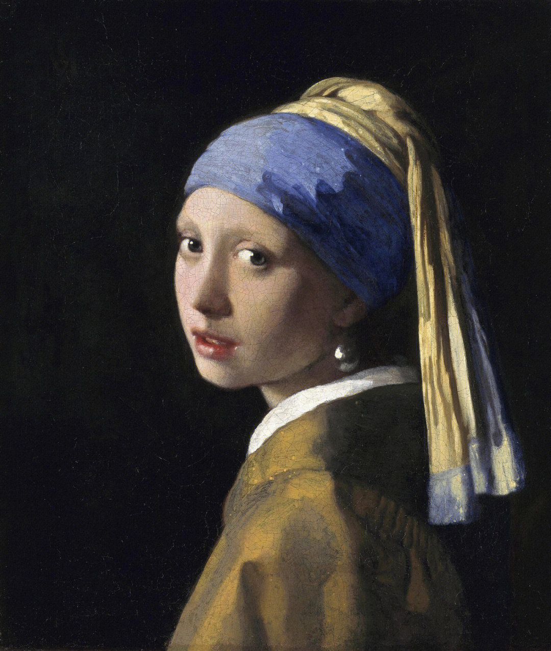维米尔(1632～1675年)是荷兰小画派的代表人物,有《戴珍珠耳环的少女