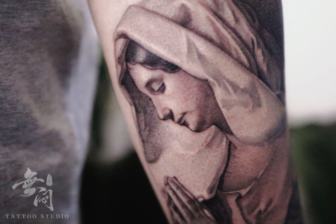 瓜达卢佩圣母纹身图片