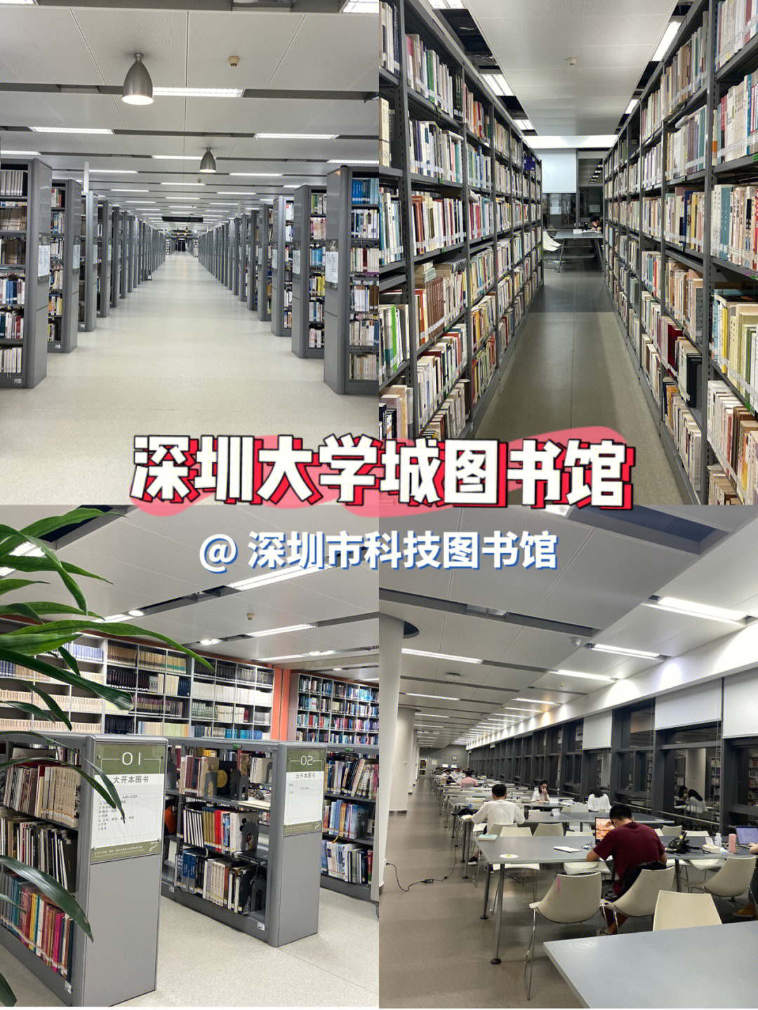 深圳大学城图书馆沉浸式学习宝地