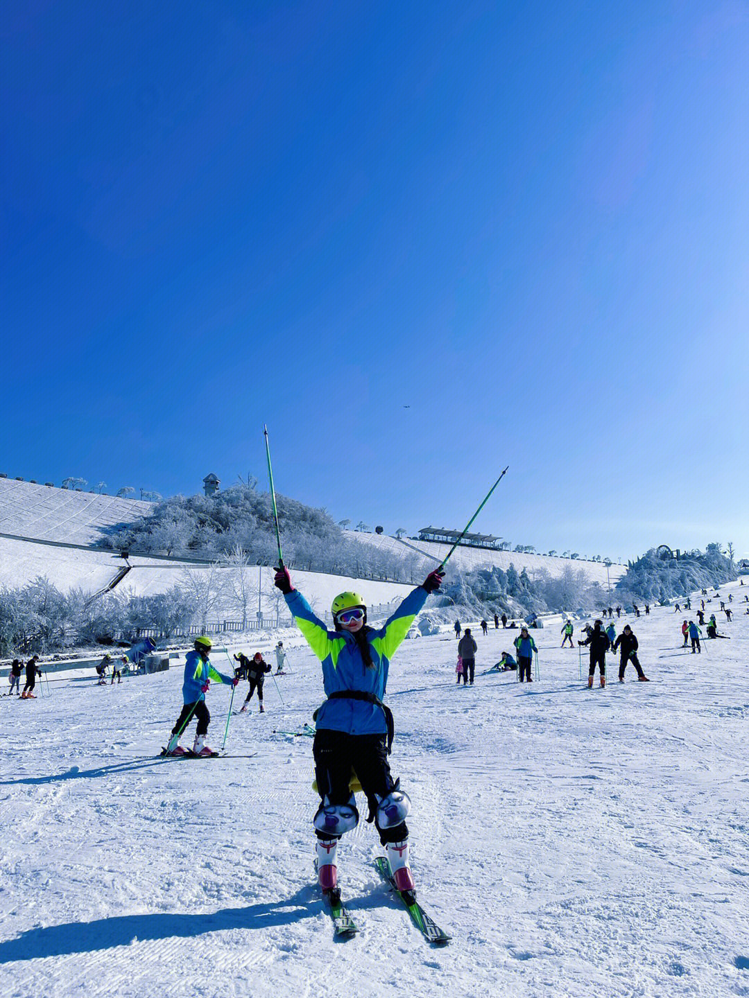 安吉江南天池滑雪开启快乐模式啦