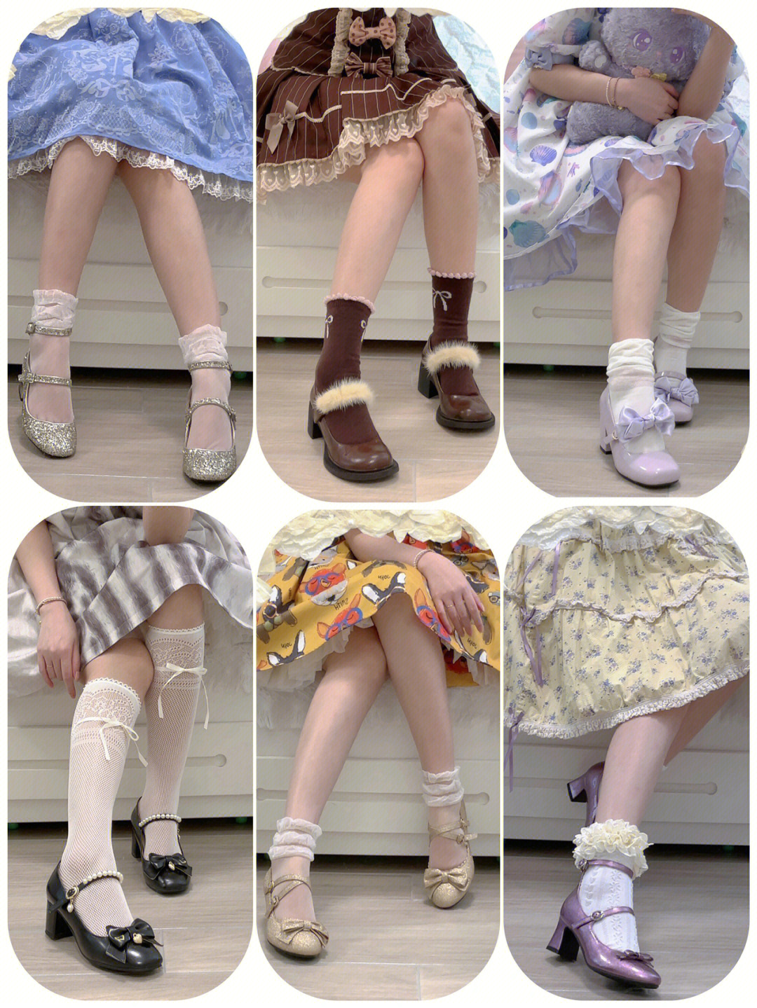 常用lolita袜子合集2