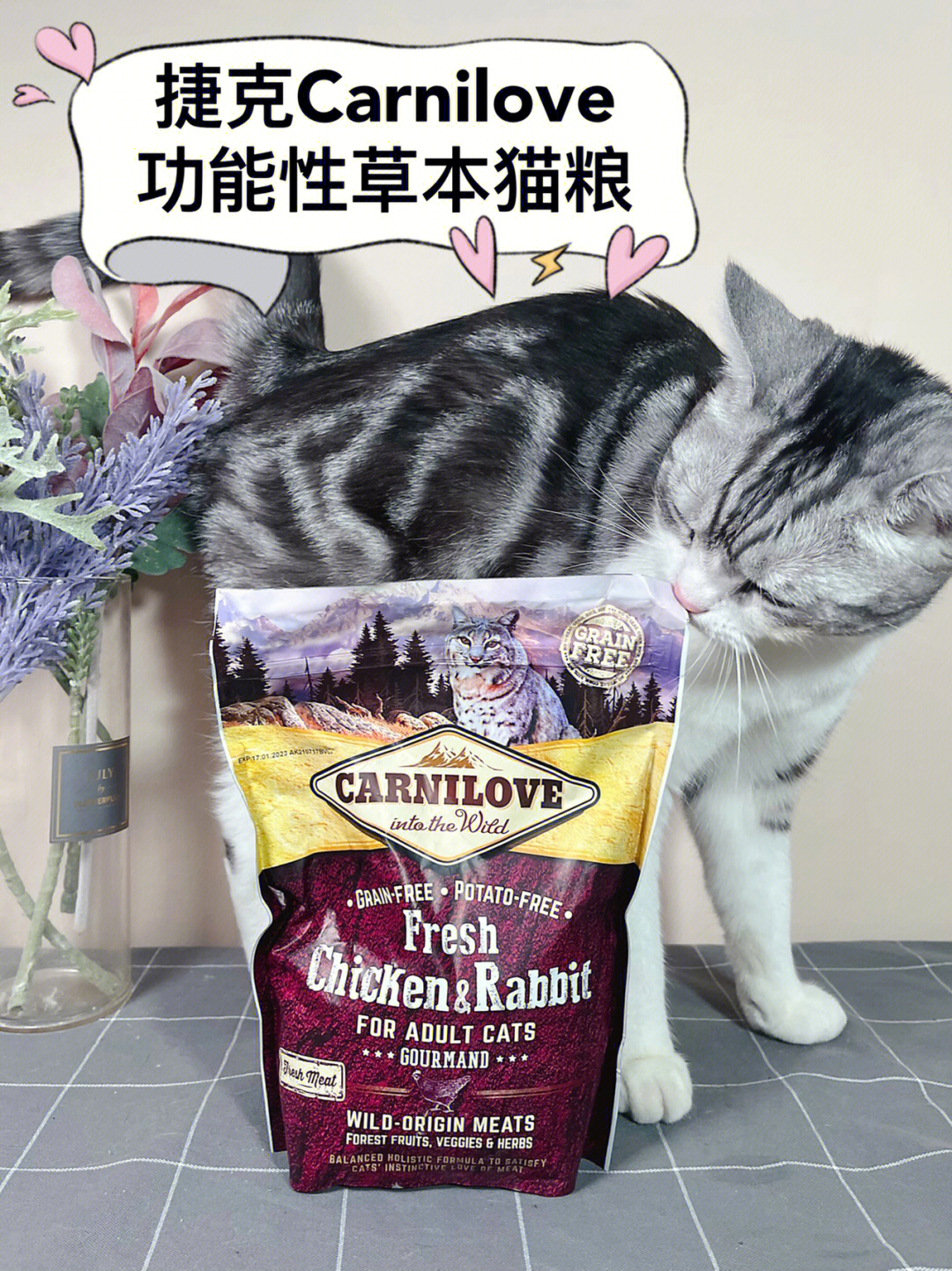 改善消化的小众进口草本猫粮