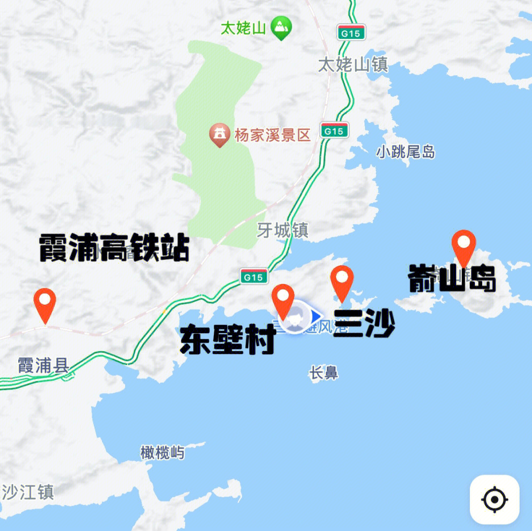 霞浦县城地图全景图片