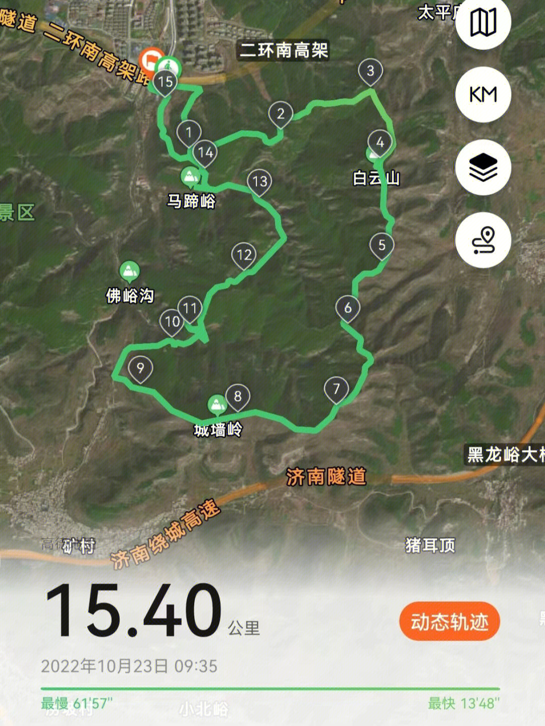 子午峪爬山线路图图片