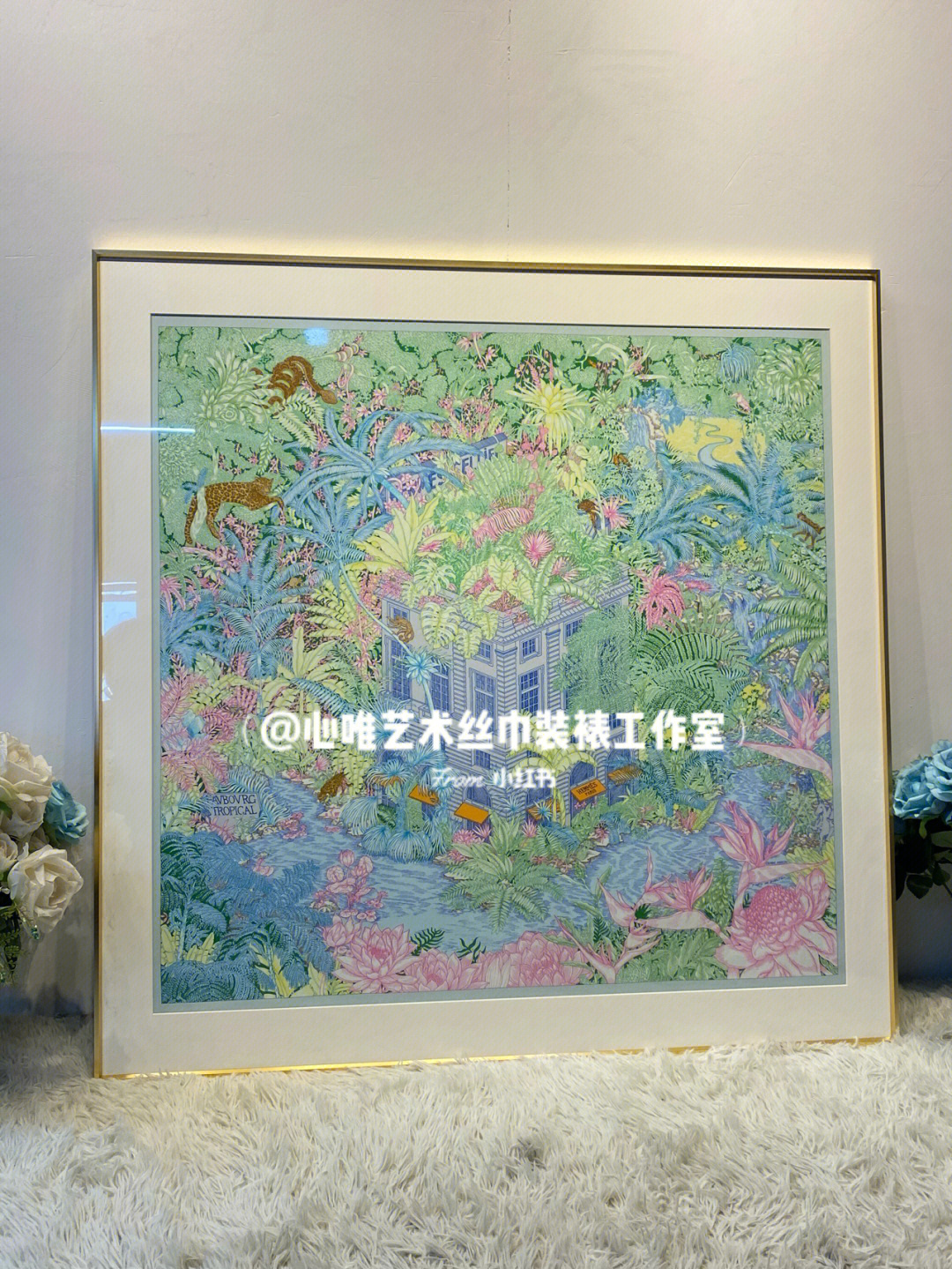 爱马仕油画图片