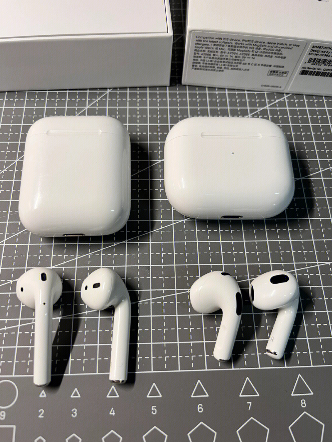 虽然都比较的白开水,但是确实这一次提升不少#airpods3#airpods