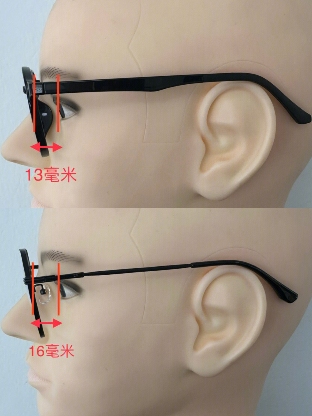 科普:影响度数准确性的因素之一(镜眼距)