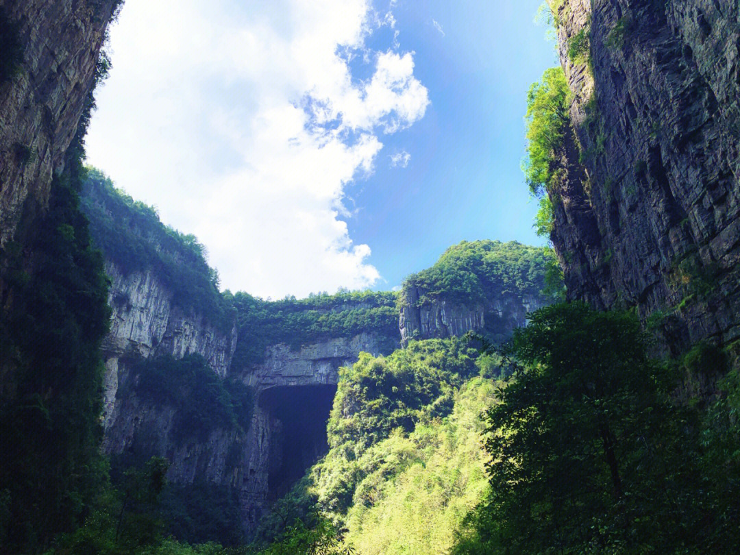 武隆天坑地缝景区介绍图片