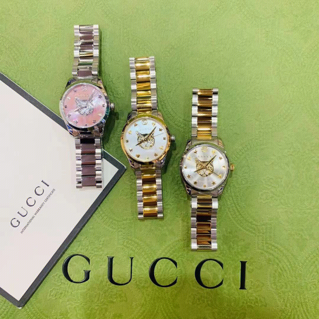 gucci手表20年前女款图片