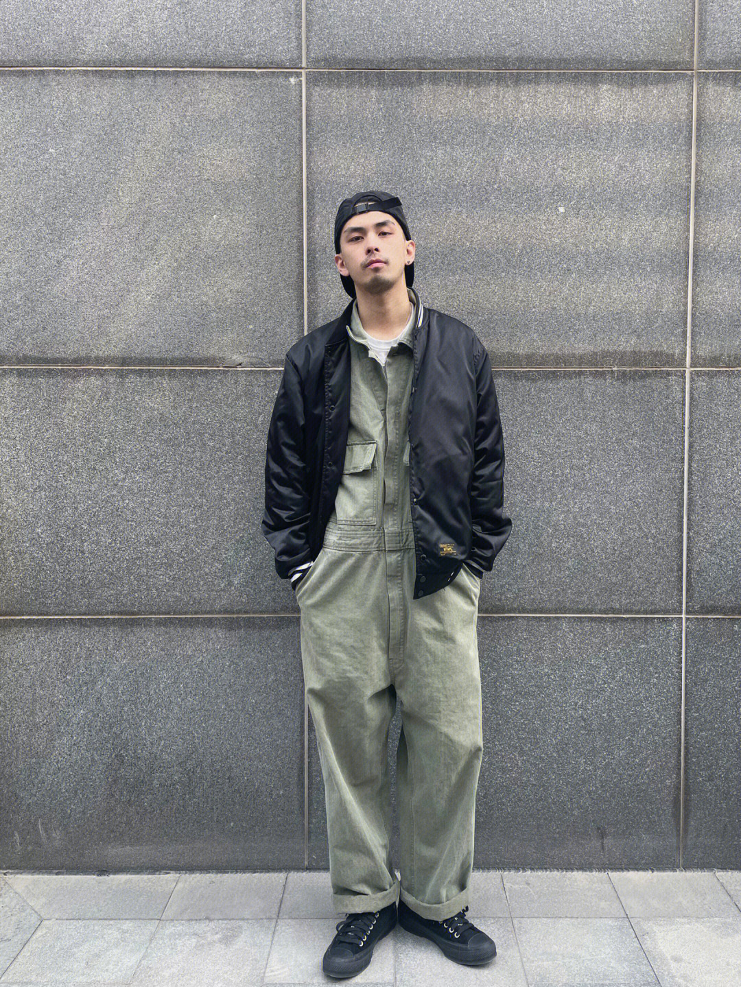 ootd日潮穿搭工装穿搭wtaps