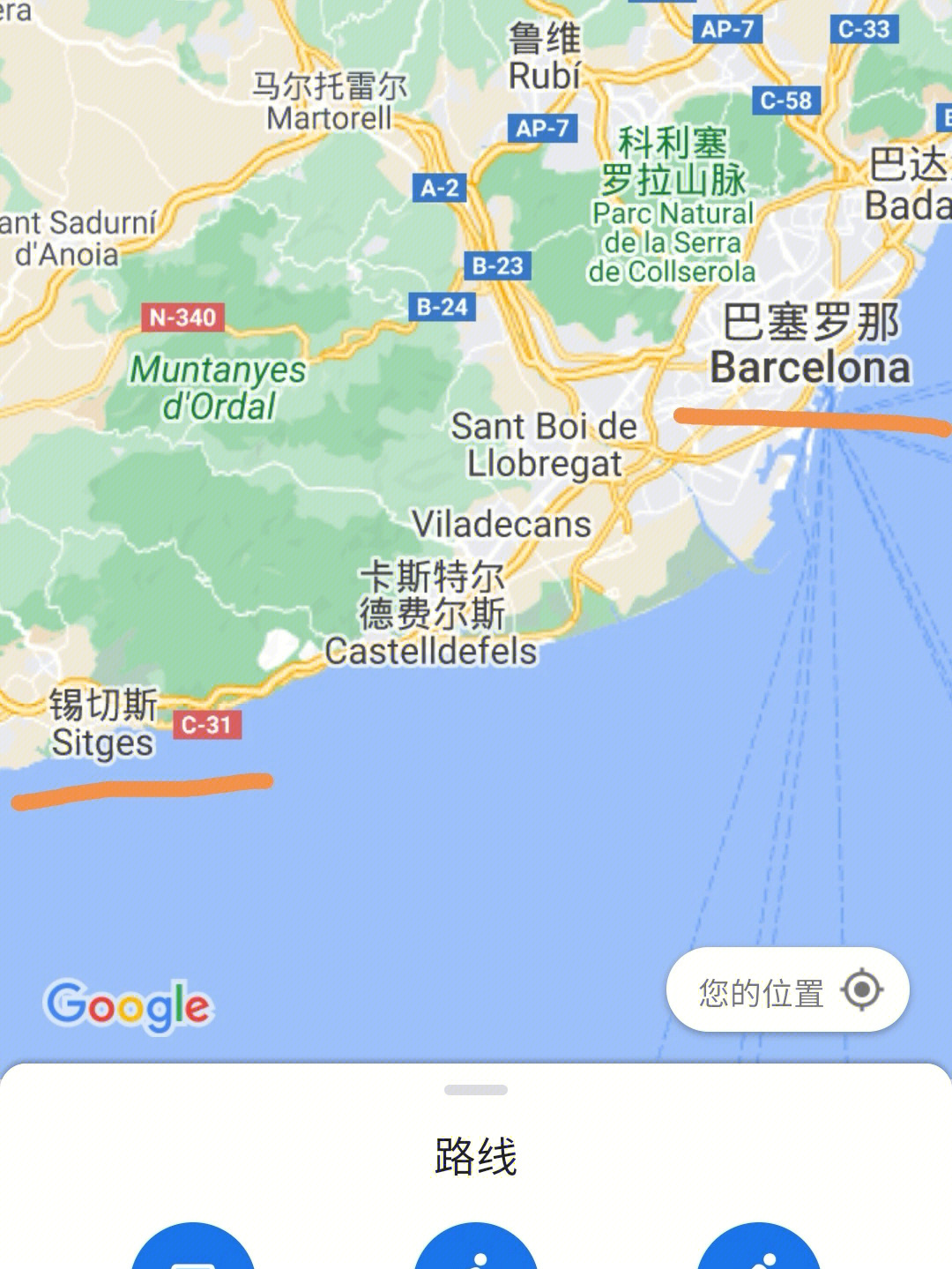 西班牙最美小城锡切斯sitges