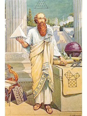 哥拉斯(pythagoras 约公元前580年~约前500(490)年,古希腊数学家