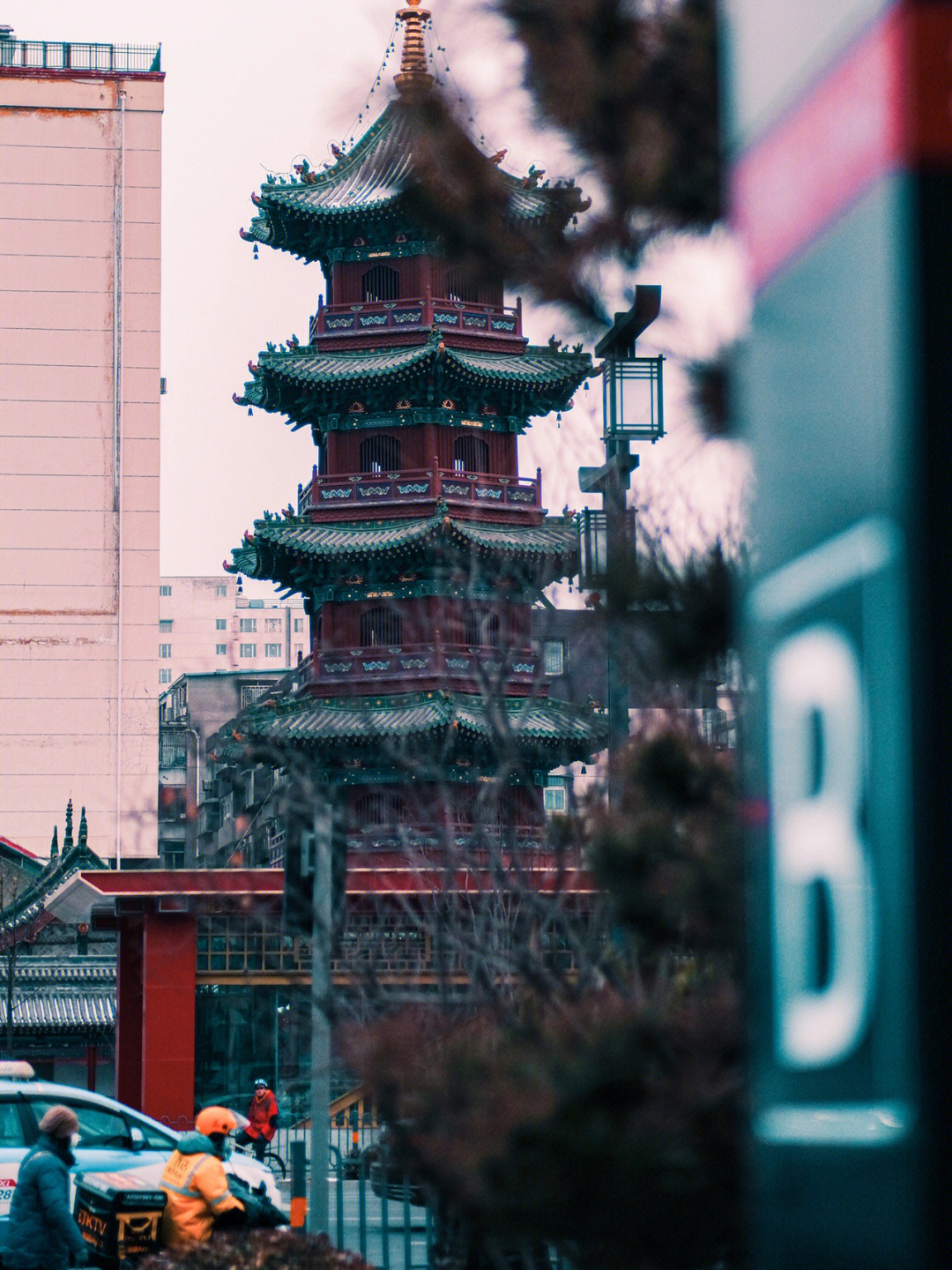 太原古圆通寺历史图片