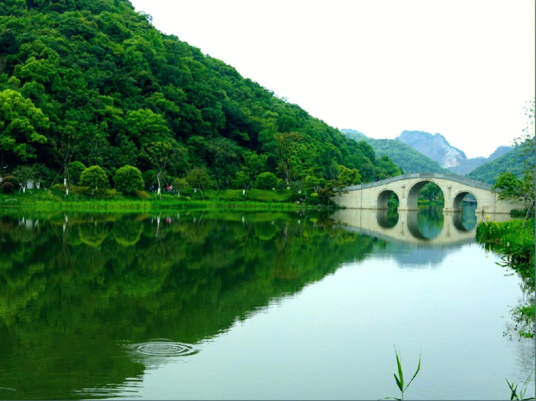 周末小憩铜鉴湖公园