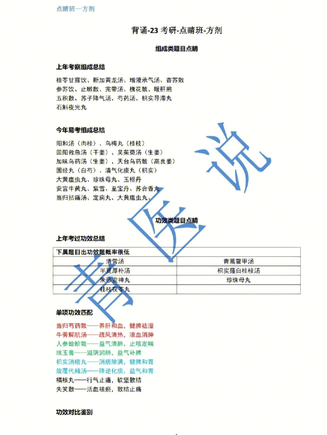 新加黄龙汤歌诀图片