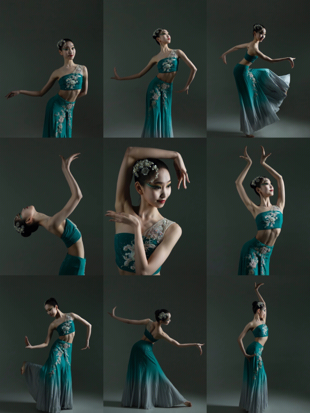 傣族舞蹈动作造型图片