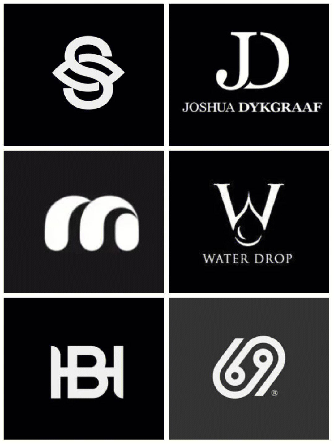 字母logo丨线性标志丨简约图文丨创意标志